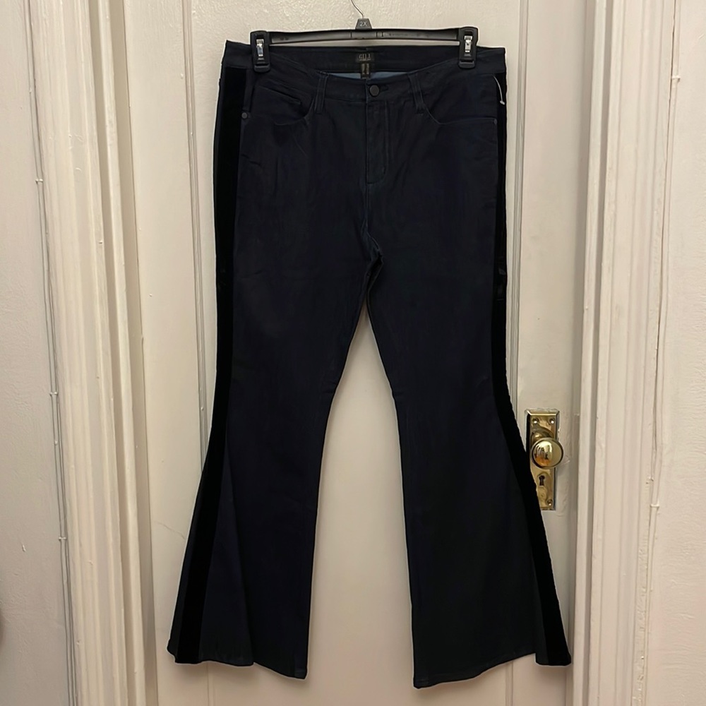 New  Gili Tuxedo flare jeans size 14.